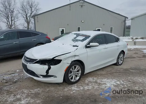 2015 Chrysler 200 Limited z USA, uszkodzony, nr VIN 1C3CCCAB6FN715306